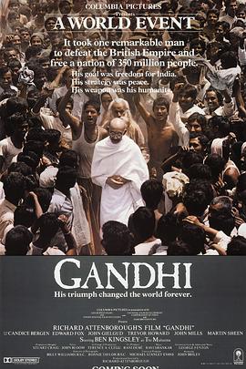 点击播放《甘地传英语/甘地 / Richard Attenborough's Film: Gandhi》