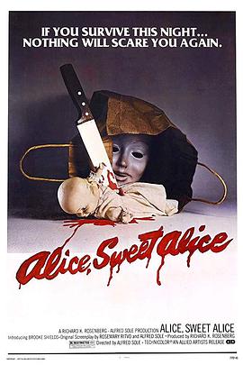点击播放《甜美爱丽丝1976[电影解说]/Alice/ Sweet Alice》